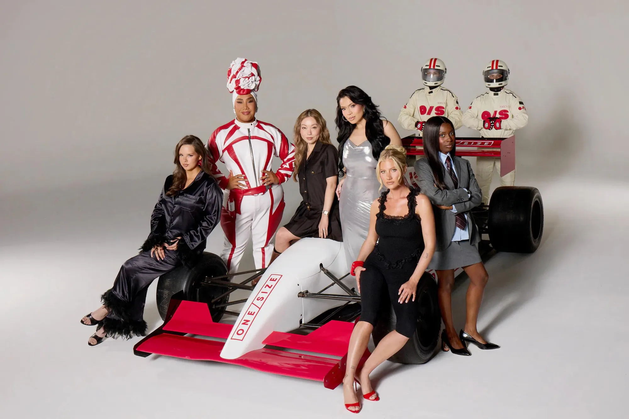 Patrick Starrr Formula 1 beauty campaign