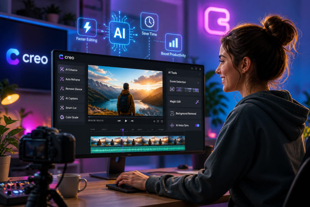 Creo AI content editing tool