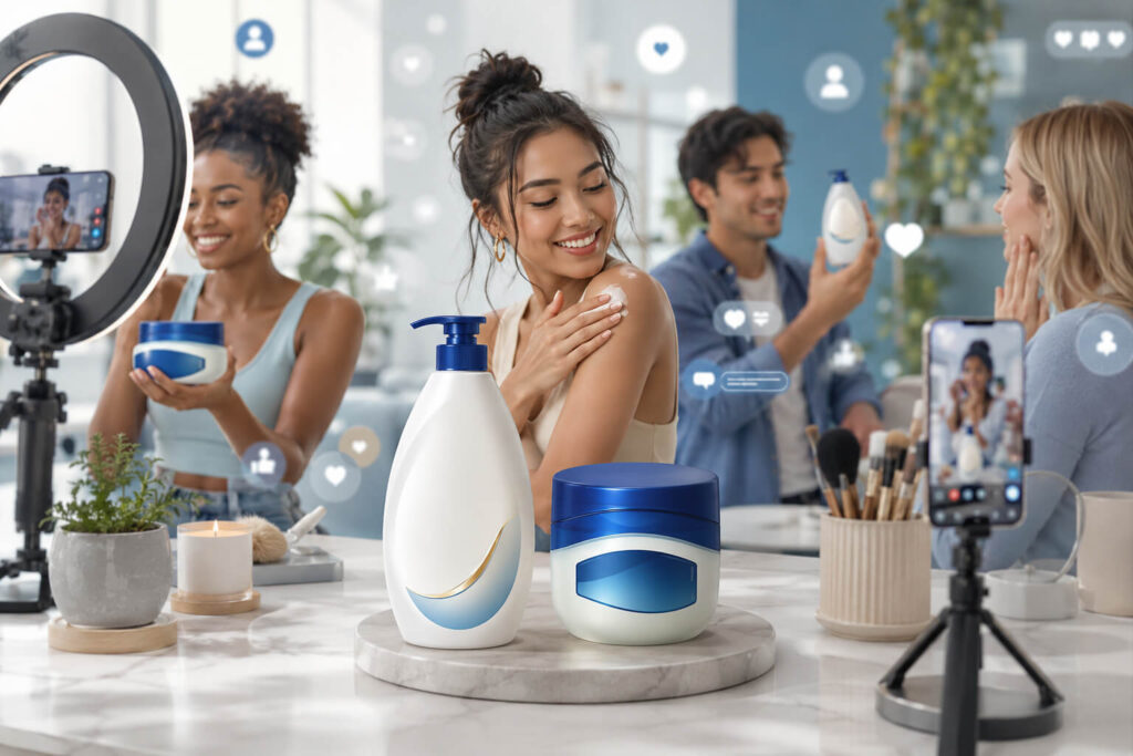 Dove and Vaseline influencer marketing