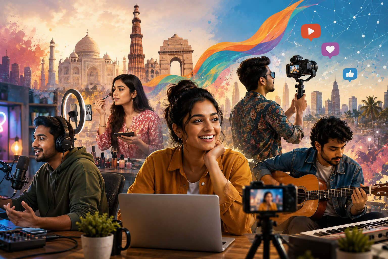 India creator economy 2026