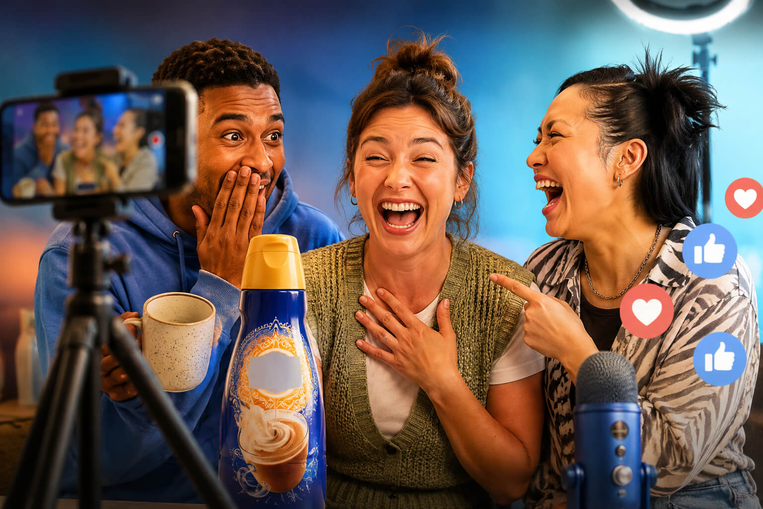 International Delight comedy creators campaign