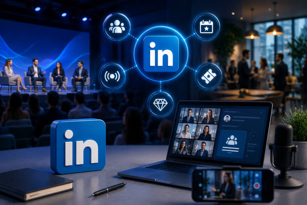 LinkedIn paid creator events