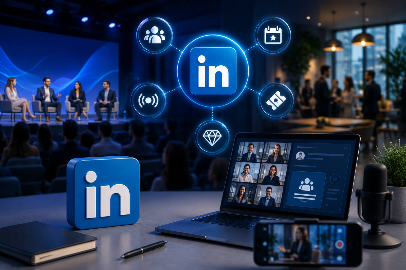 LinkedIn paid creator events