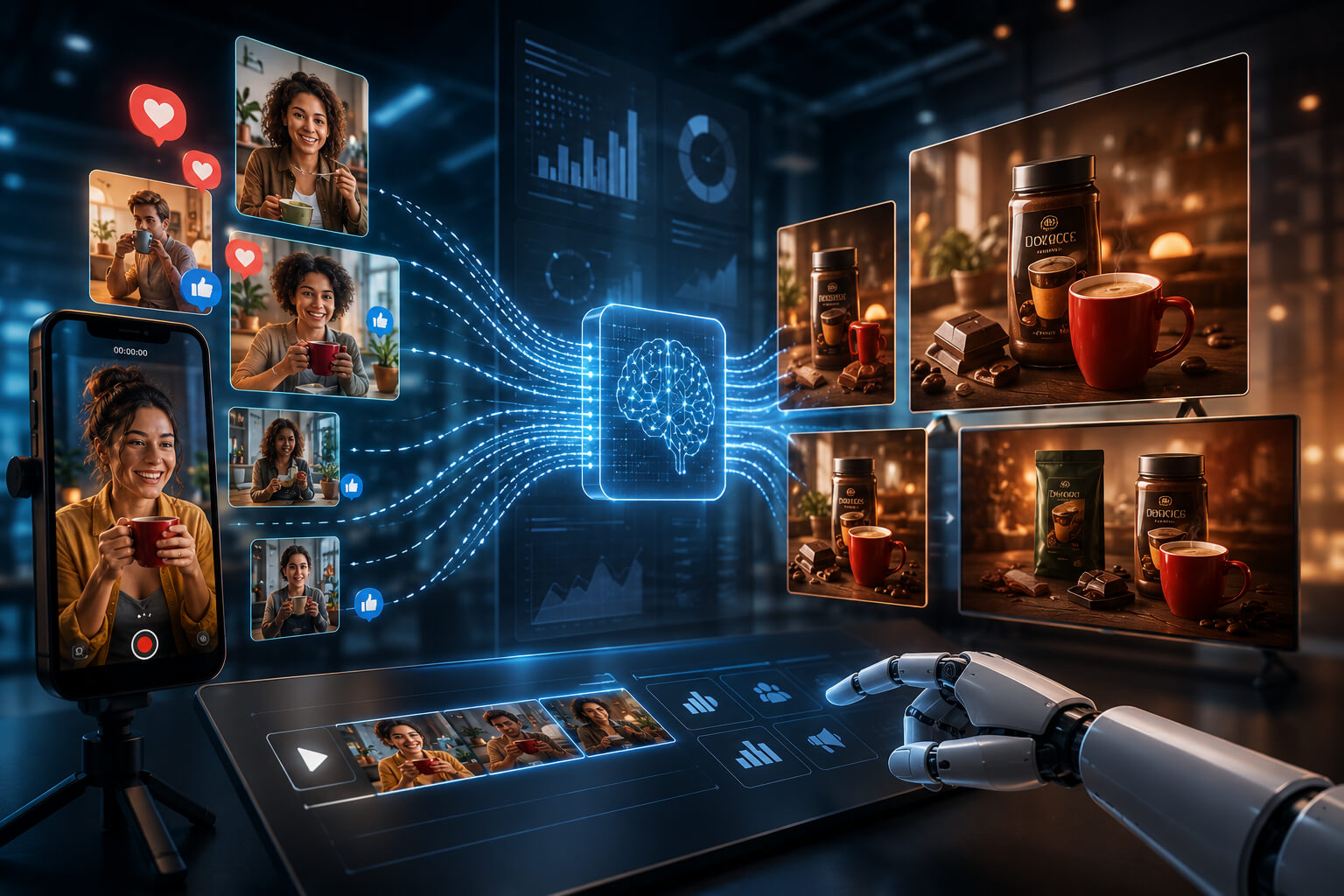 Nestlé AI creator ads