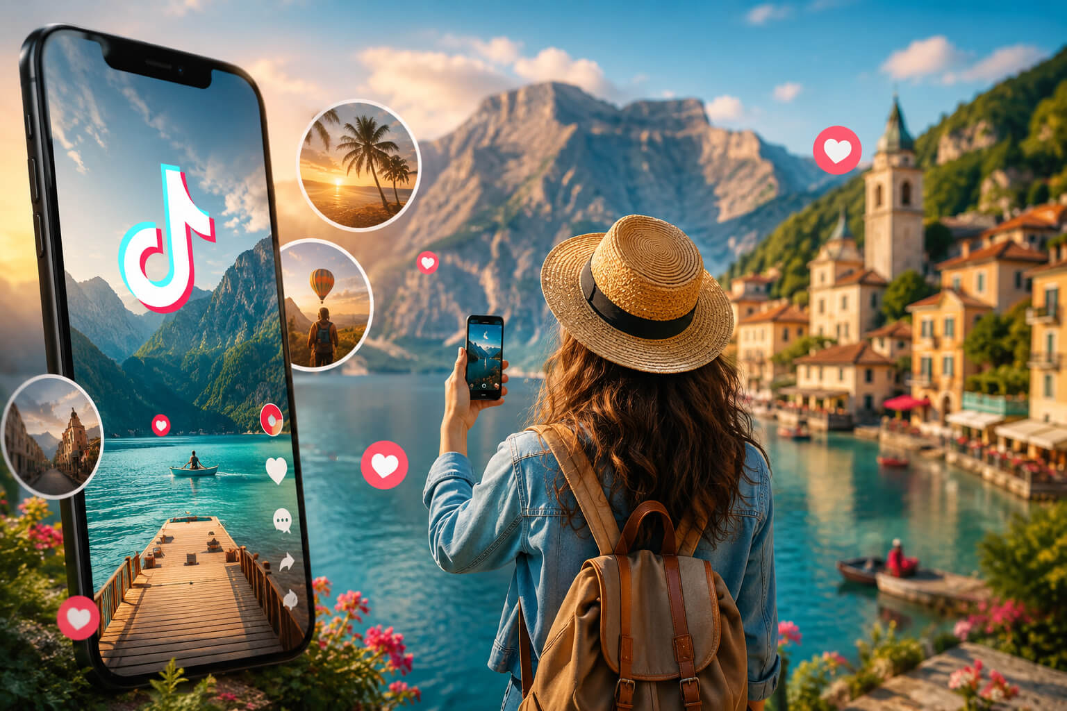TikTok travel discovery