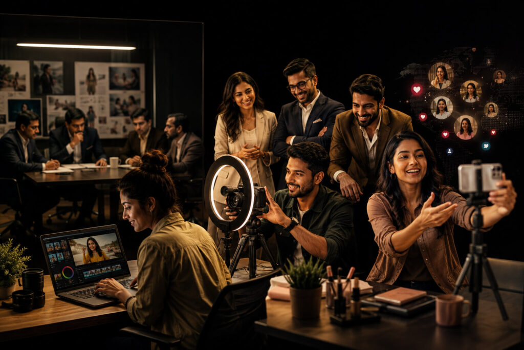 Indian brands choosing creators