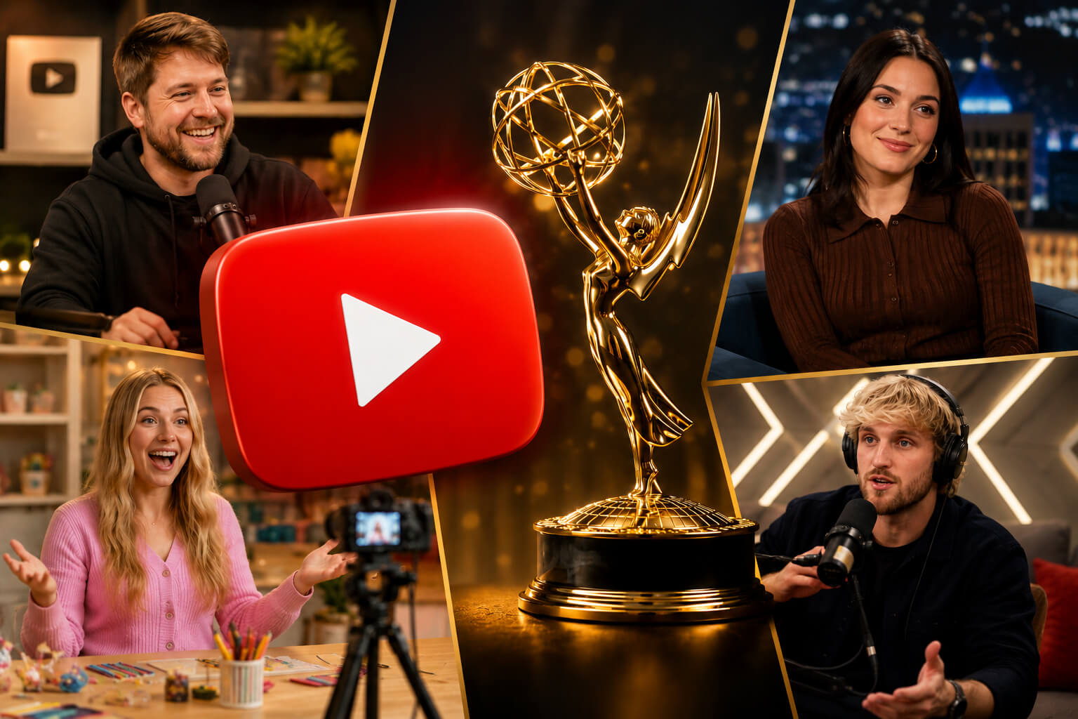 YouTube Emmy nominations 2026