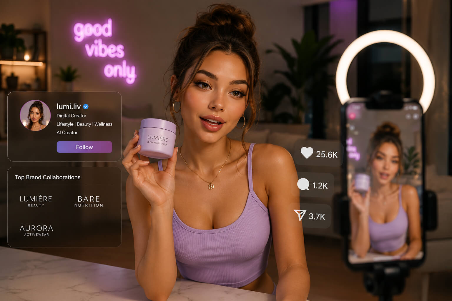 AI-generated influencers