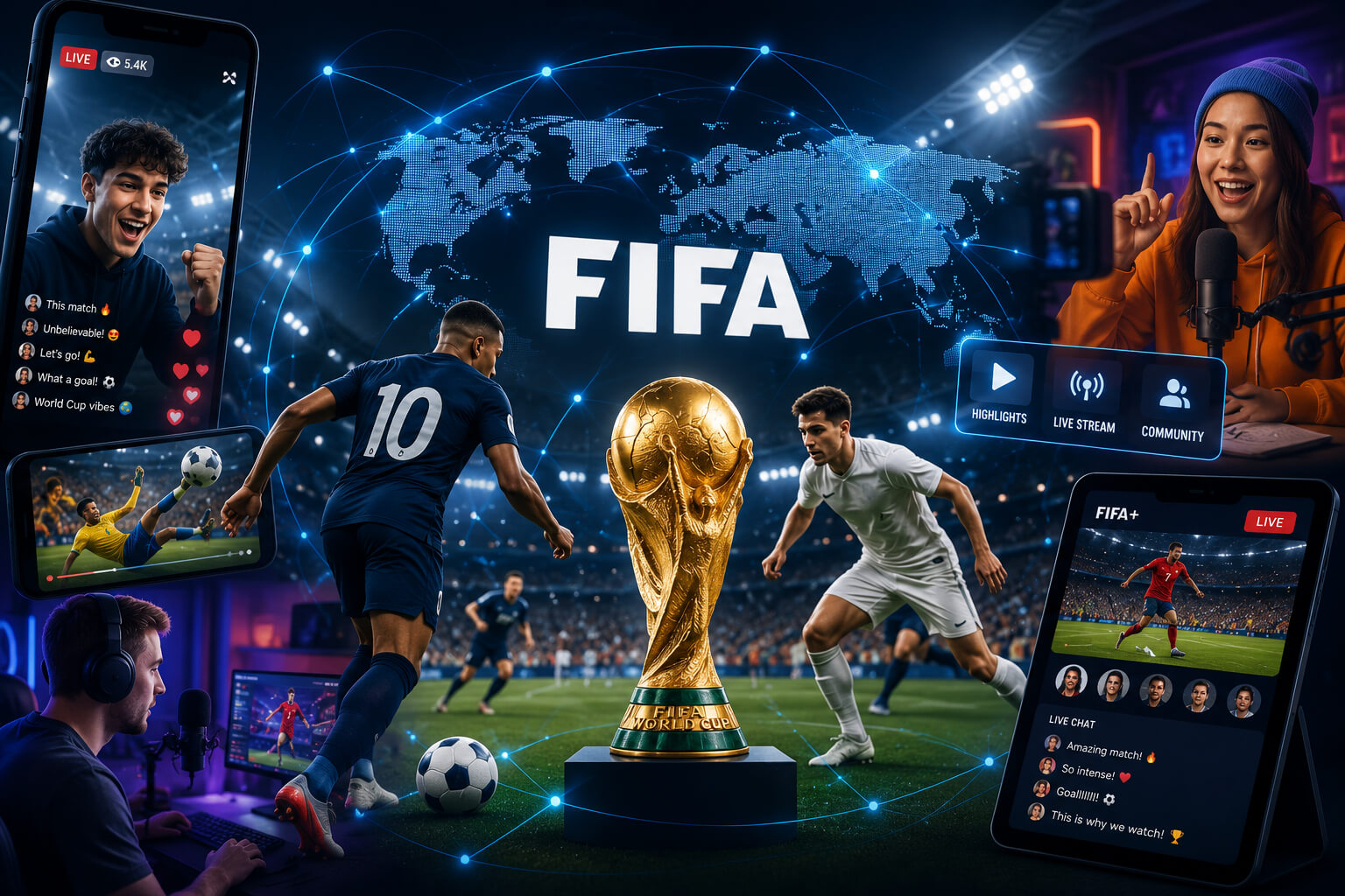 FIFA influencers and streaming