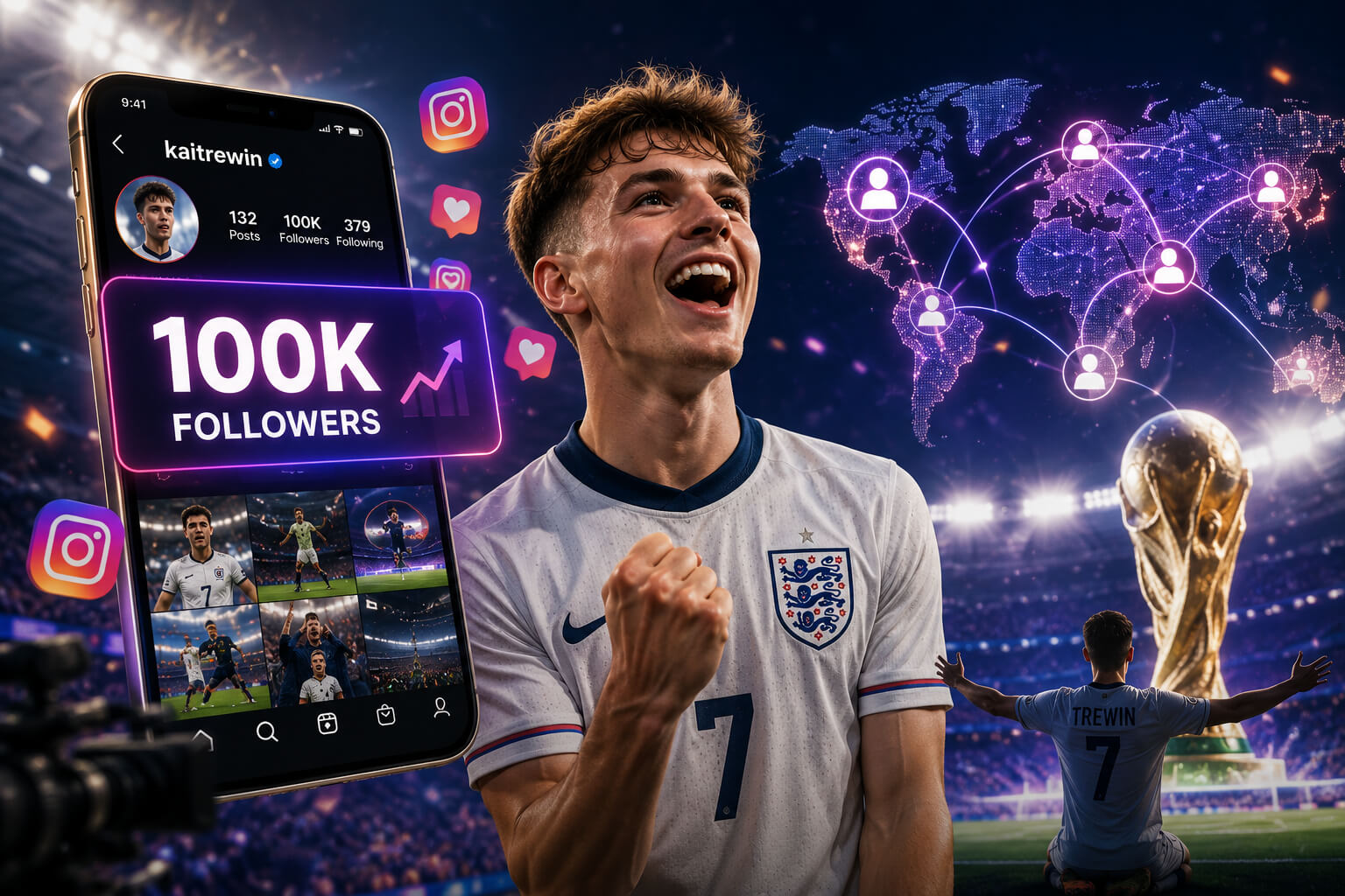 Kai Trewin Instagram followers