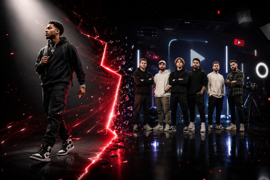 KSI leaves Sidemen