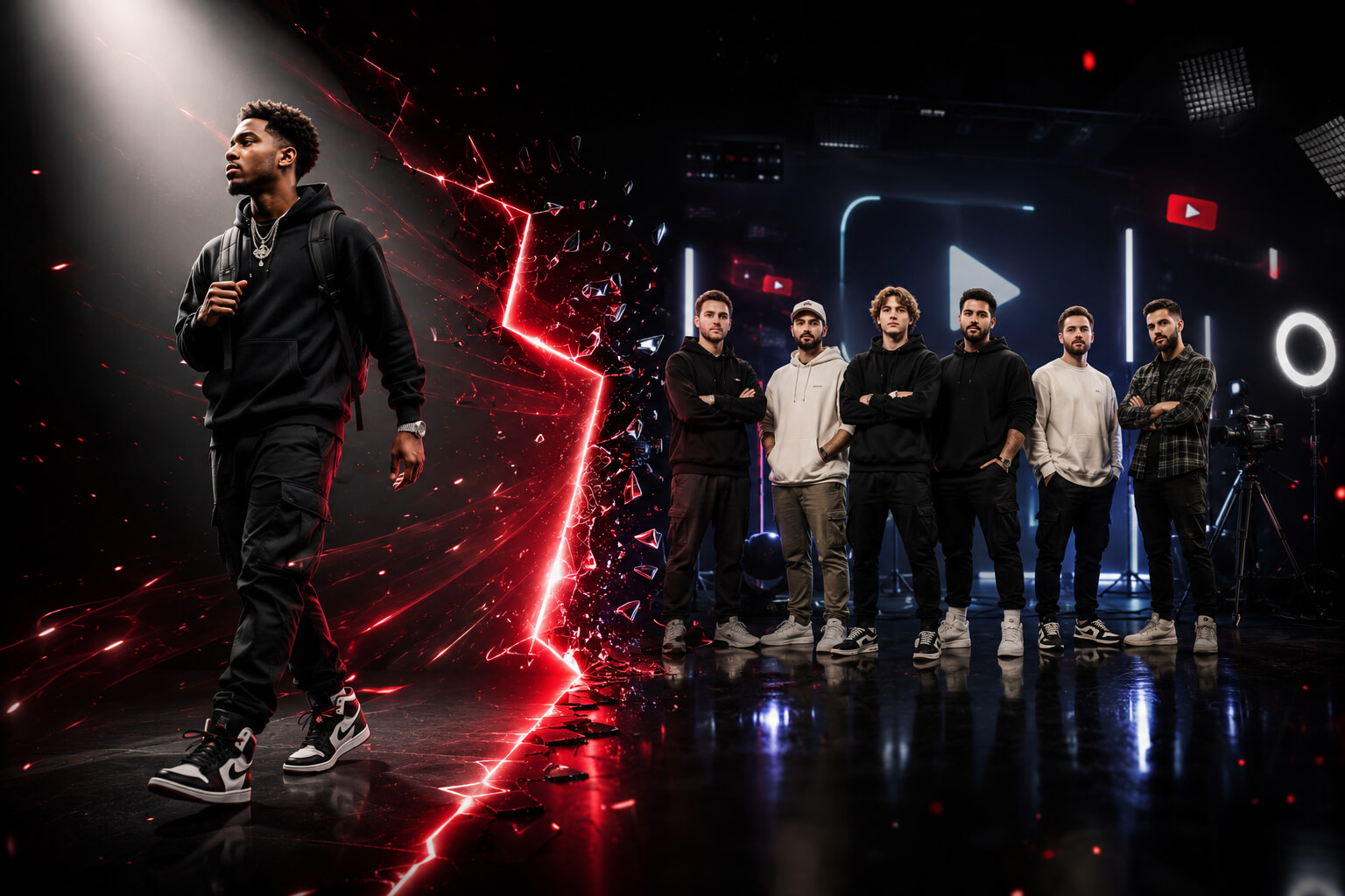 KSI leaves Sidemen