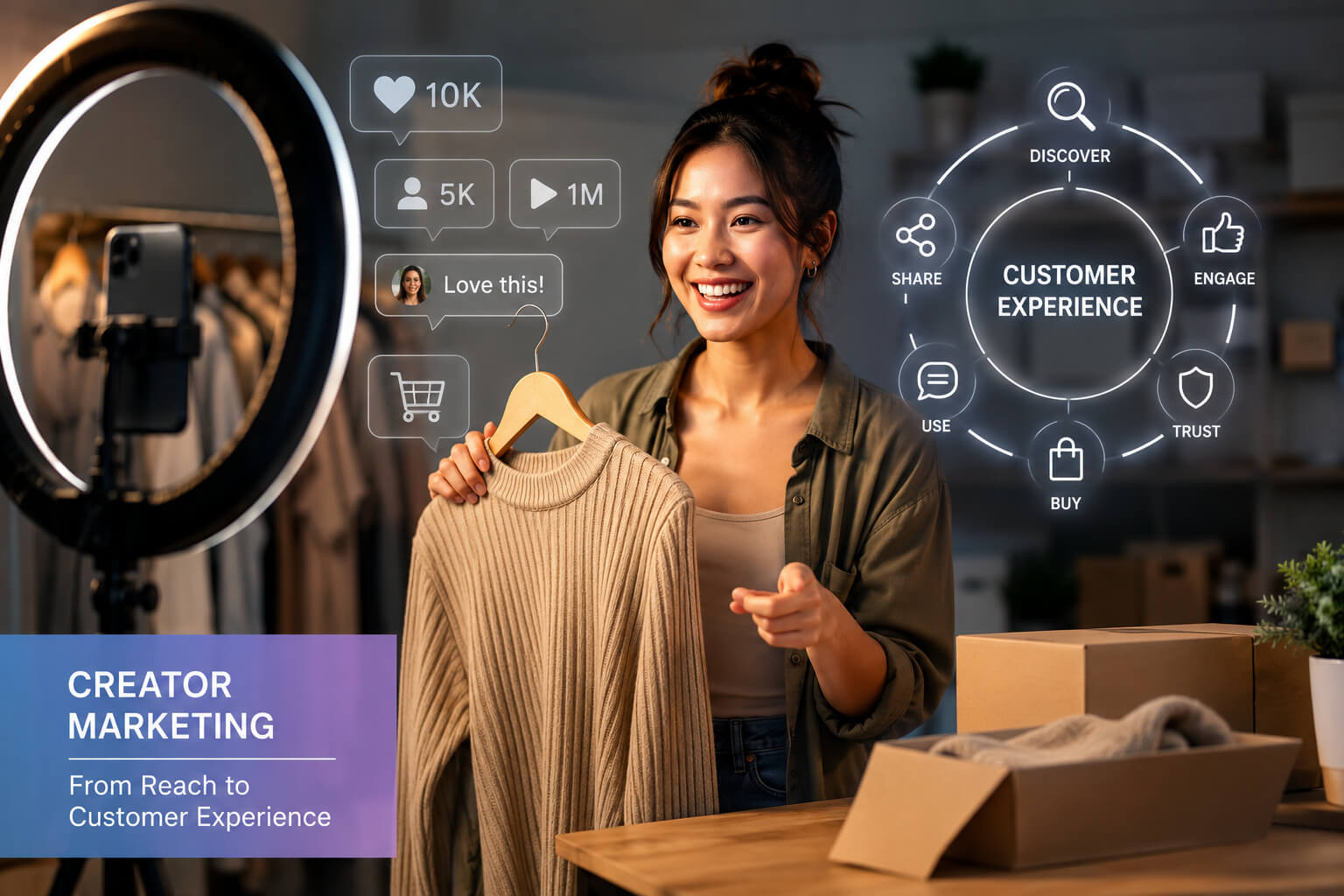 creator marketing customer experience