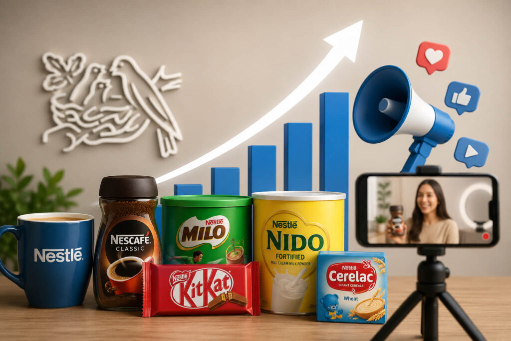Nestlé marketing spend 2026