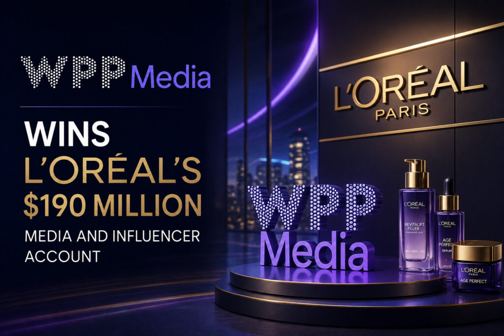 WPP Media L’Oréal influencer account
