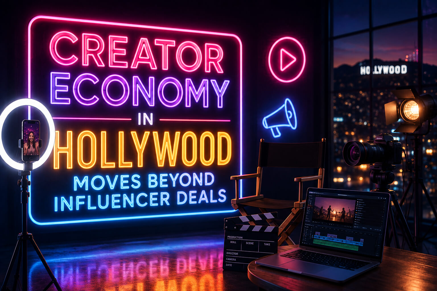 creator economy in Hollywood