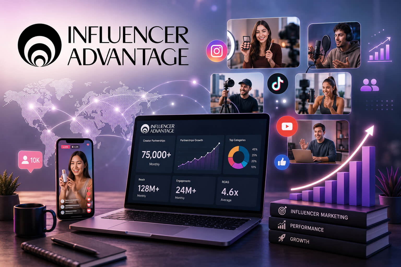 Influencer Advantage creator partnerships
