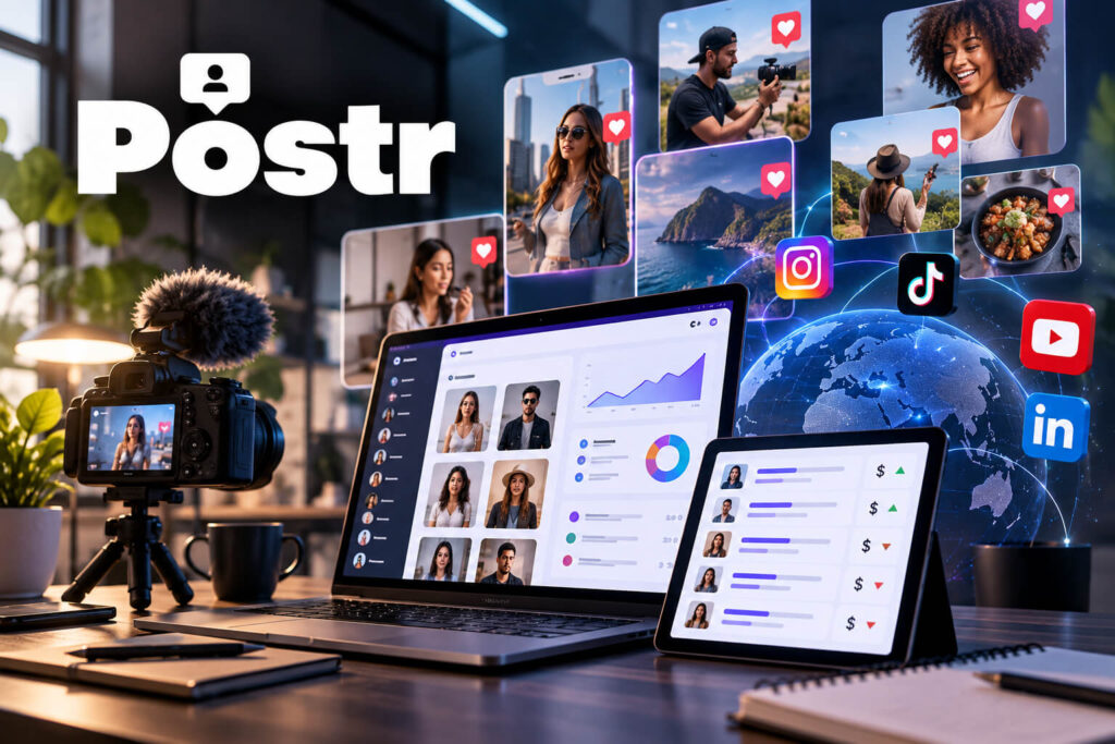 Postr creator marketing platform