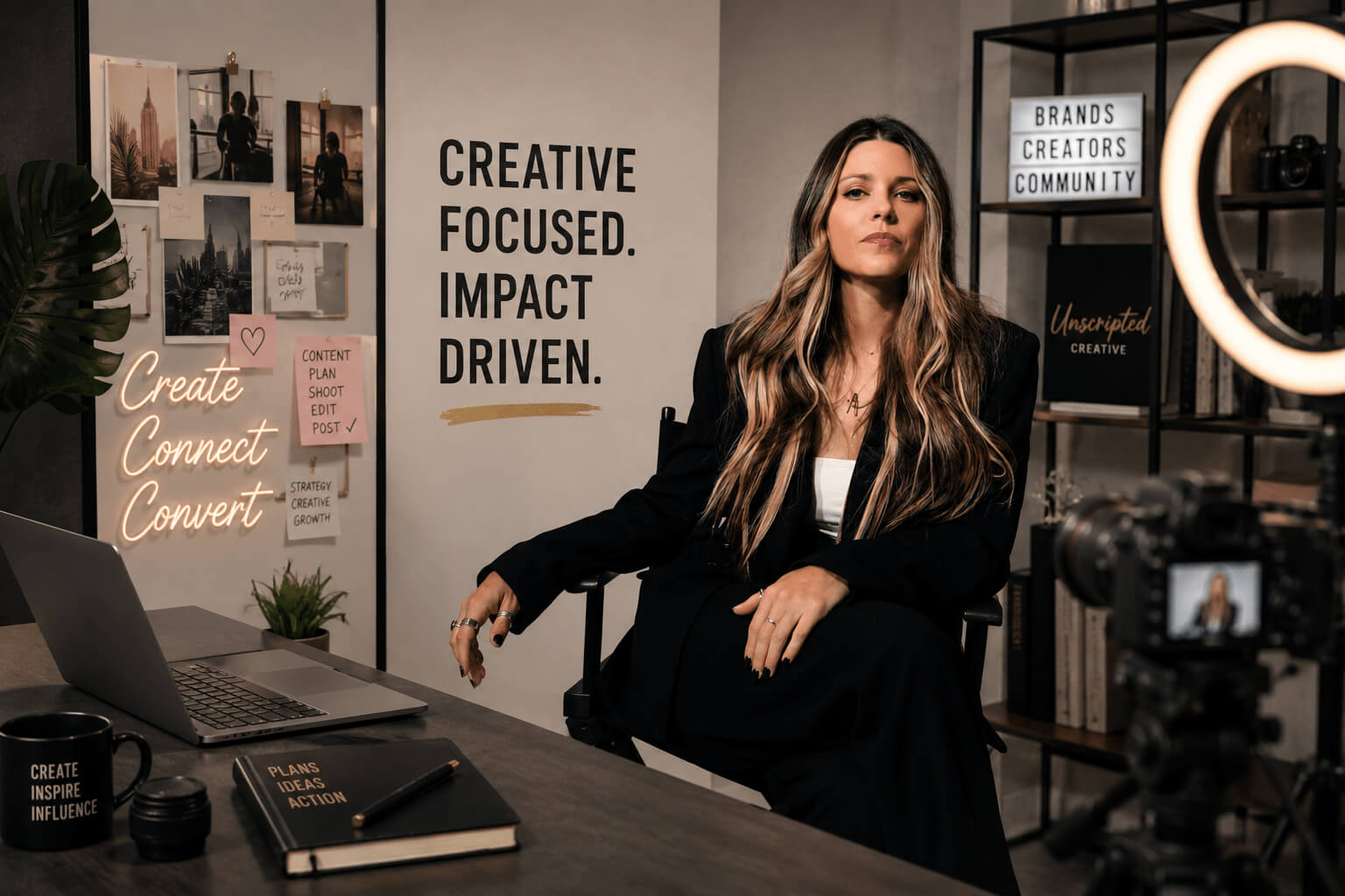 Unscrippted Creative creator management